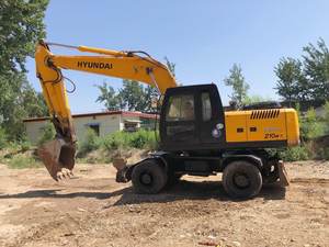 Excavadora de ruedas Hyundai 210W-7 Original usada de Corea del Sur, máquina de movimiento de tierras de segunda mano 210w-7 de alta calidad a la venta - Product Image 4
