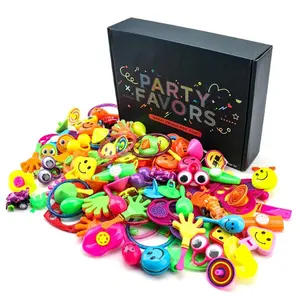 Hot Selling DIY Educational Toy Set 100pcs Carnival Prizes Plastic Pinata Filler Wholesale Party Supplies for Fun Playing