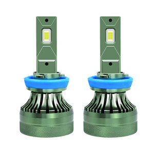 Produttore vendita 80W 8500LM lampada Automobile colore verde scuro faro Led D55 H11 lampada a Led faro auto - Product Image 2