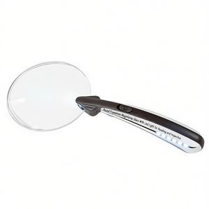 Loupe ronde sans cadre avec lumière LED pour la lecture et l'inspection - Product Image 2