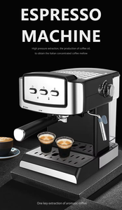 Cafetera Espresso Semiautomática CM6929, Bomba de Presión de 15/20 Bares, Caldera de Aluminio Fundido a Presión, Cafetera Doméstica con Vaporizador - Product Image 3