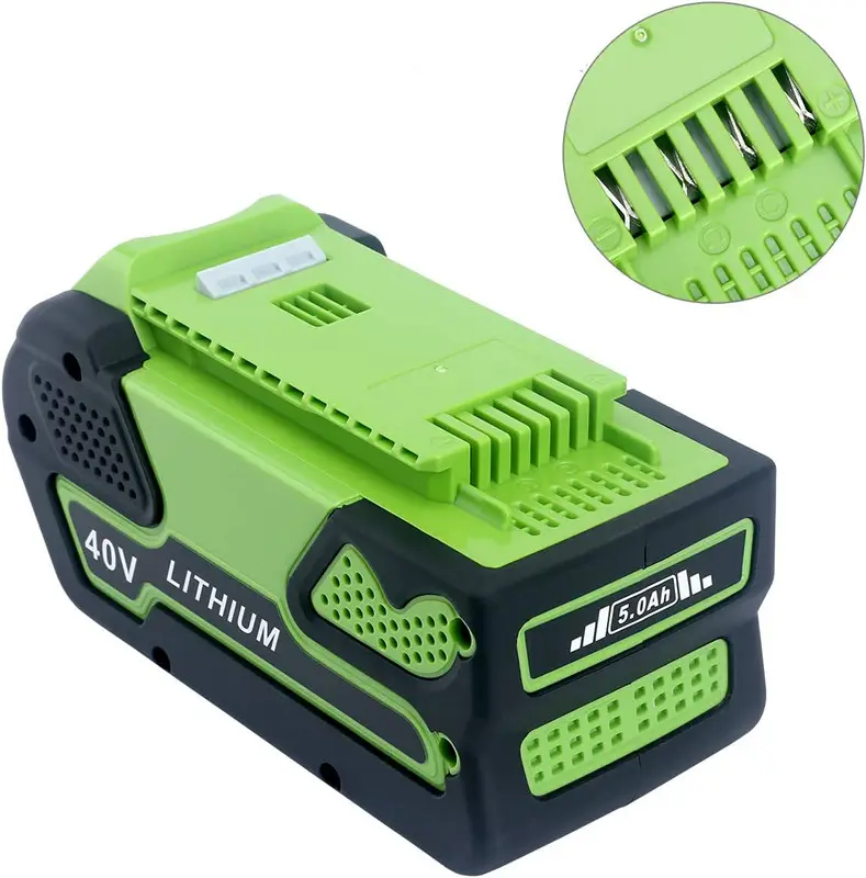 Rechargeable 40V Li-Ion Batteries Replacement For Greenwork Battery Power Tools 18650 Battery 6000Mah cordless Power Tools