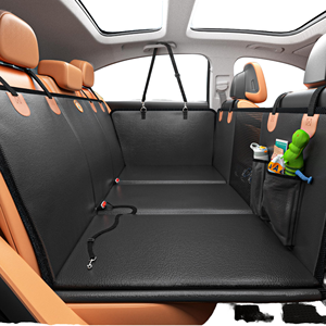 Umweltfreundliches Oxford-Material Aufblasbare Moderne Hunde-Hängematte Reisebett Einfarbiges Muster Rücksitz-Erweiterung SUV-LKW-Abdeckung - Product Image 1