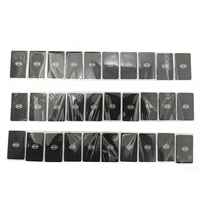 Clé de voiture NFC d'origine pour BYD Tang DMI Han/Qin/Yuan Atto 3 Song Seagull Dolphin Seal, ABS+Métal noir, 3 boutons, fonction de déverrouillage