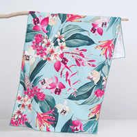 Hochwertiges großes Strand-und Pool handtuch aus Mikro faser, angepasst mit Logo Super Soft und Modern Style Bulk Personal ized