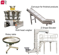 RL420-Envasadora automática de bolas de caramelo de chocolate vffs, para bolsas triangulares/bolsitas con 14 cabezales