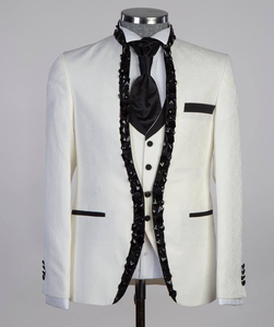 Tuta da <span class=keywords><strong>uomo</strong></span> 3 pezzi Slim Business Groom Wedding Fashion Blazer Blazer Set fabbrica all'ingrosso abiti da ufficio per <span class=keywords><strong>uomo</strong></span> <span class=keywords><strong>giallo</strong></span> - Product Image 6