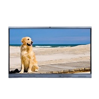 Prix d'usine 55 pouces Android LED 4K-UHD Smart TV Tableau interactif pour l'école en plein air avec fonction d'affichage d'animation