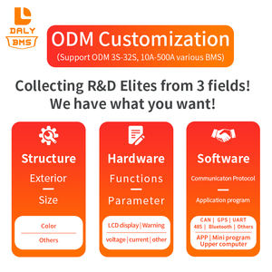 원래 Daly 스마트 Lifepo4 BMS 4S 8S 16S 20S <span class=keywords><strong>12V</strong></span> 24V 48V 60V 30A 80A 100A 120A 200A 250A 스마트 Bms 4s - Product Image 4