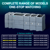 Modul CPU Kompak Asli Baru Siemens PLC SIMATIC S7-1200 S7 1200 Programmable Logic Controller 6ES7212-1AE40-0XB0