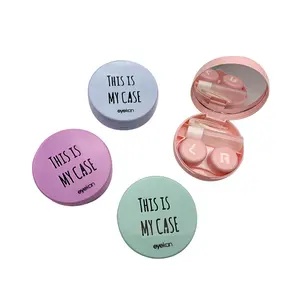 Cute Colorful Contact Lens Packaging Customized Contact Lens Case Contact Lenses Cases Factory