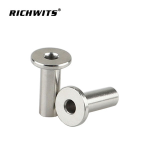 Conector de cable de acero inoxidable Richwits con funda protectora para barandillas de escaleras y accesorios de cableado - Product Image 1