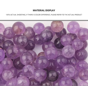 Bola de cristal de amatista Natural para decoración del hogar, bolas de cristal de amatista para brujería, curación, 7 estrellas - Product Image 6