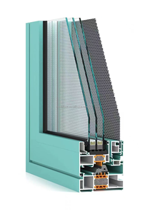 Ultra Low U Value PA66GF25 Tiras de rotura térmica <span class=keywords><strong>para</strong></span> <span class=keywords><strong>ventanas</strong></span> de triple acristalamiento Moderno <span class=keywords><strong>para</strong></span> casas pasivas Almacenes térmicos rellenos de PU - Product Image 3