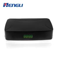 Receptor de TV Digital Terrestre DVB-T2 Decodificador WiFi Gratuito YouTube STB Set-top Box Quad Core HD OEM Hengli 12 Meses de Garantia