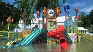 Crianças Atacado Slide <span class=keywords><strong>Water</strong></span> <span class=keywords><strong>Park</strong></span> Equipamento Outdoor <span class=keywords><strong>Water</strong></span> Playground Near Me Jmq-1835A - Product Image 5