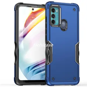 Lichicase Ốp điện thoại giáp tăng cường chống rơi cho Motorola Moto G Power 2022 Drop Protection Cover