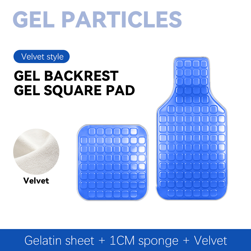 Gelatin sheet + 1CM sponge + Velvet