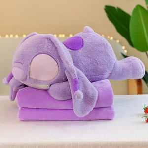 Couverture de sieste 2-en-1 en peluche avec coussin intégré pour enfants, vente en gros - Product Image 5