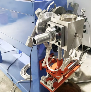 Machine de fabrication de gaines de câbles en <span class=keywords><strong>PVC</strong></span>/PE/FPE 50/60/70/90, ligne de production d'extrusion de câbles en téflon, isolation haute température - Product Image 6