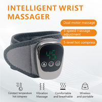 Masseur Portable Main et Poignet Confort Intelligent Chaleur NTC Soulagement Douleur Pied Massage Vibration Électrique Cheville avec Double Moteur