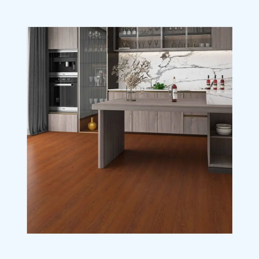 Tecnología estándar alemana 8mm Big Lots piso de madera AC3 en relieve EIR Hdf tablero de suelo laminado