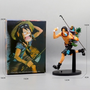 2025กระเป๋าเป้สะพายหลัง PVC ลายการ์ตูนหนึ่งชิ้นสำหรับลูฟี่เอซซาโบรูปปั้นพี่น้องสามคนของตกแต่งโมเดล - Product Image 5