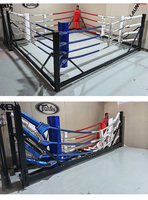 Anneau de boxe pliable 4m/5m, fabrication OEM ODM, logo personnalisé, anneau de boxe portable extensible pour l'exportation, pliable