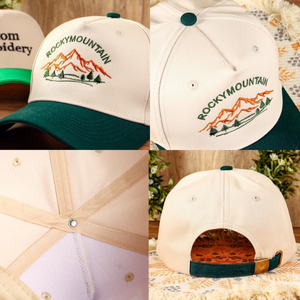 Gorra de Béisbol con Logotipo Bordado Personalizado para Hombre, Gorras Deportivas de Primera Calidad al por Mayor, Gorras de Golf de Algodón Suave de Dos Tonos - Product Image 6