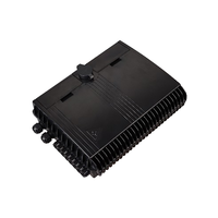 Caja de distribución óptica interior/exterior impermeable IP65 de 16 núcleos PC + ABS con conectores SC LC FC Equipo de fibra óptica de red FTTH