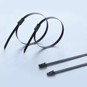 Ball self-locking cable stainless steel cable tie