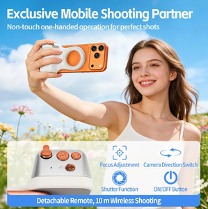 <b>Phone</b> Camera Shutter Grip for Smartphone Wireless Shutter Button Comfort Ergonomic Camera Grip - Product Image 3