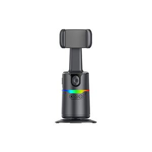 Estabilizador de teléfono de seguimiento facial inteligente de 360 grados Pan-Tilt Soporte de artefacto de seguimiento automático para teléfonos inteligentes para uso deportivo - Product Image 1