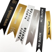 Vente Flash Ruban Personnalisé de Diverses Couleurs, Ruban en Satin Imprimé sur Mesure, Ruban Cadeau avec Logo
