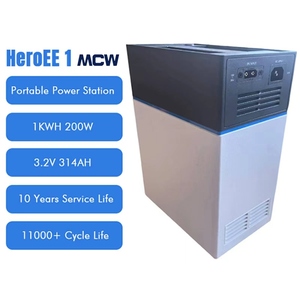 แบตเตอรี่แบบชาร์จไฟได้ 200W 1kWh 11000+ รอบการใช้งาน อายุการใช้งานยาวนาน สถานีพลังงานแบบชาร์จไฟได้ - Product Image 2