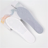 Vente chaude sport confort semelles 4D personnalisé absorbant les chocs course respirant Latex Tpu mousse chaussure semelle