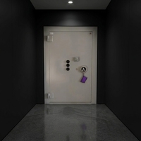 Porte de coffre-fort sur mesure avec charnières renforcées et conception anti-effraction pour archives universitaires et bureaux de poste