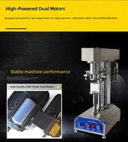 Machine de scellage entièrement automatique pour boîtes en fer blanc, aluminium, plastique ou papier – Scelleuse de boissons en acier inoxydable