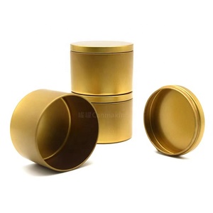 Contenitori per latta da 8 once in <span class=keywords><strong>metallo</strong></span> rosa oro nero, barattoli di latta, barattoli di latta per candele e caramelle, regalo di tè - Product Image 5