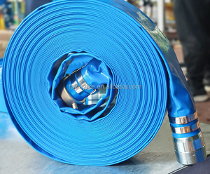 Kit ensamblado de manguera plana de PVC extruido con acoplamiento Camlock y conectores rápidos, tamaños 1.5", <span class=keywords><strong>2</strong></span>", <span class=keywords><strong>2</strong></span>.5", longitudes 30m, 50m, 100m - Product Image 1