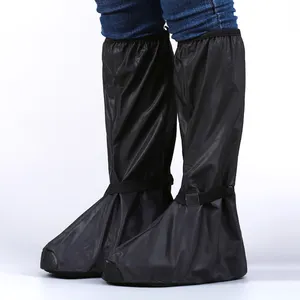 Amazon üst satmak siyah yeniden kullanılabilir erkek kadın motosiklet ayakkabı kapakları erkek su geçirmez relectors yağmur çizmeleri
