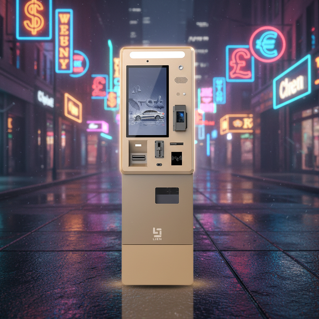Outdoor Solar Parking Payment Kiosk Parking Kiosk Machine with Intelligent System Self-Service Payment for Parking Lot Amusement