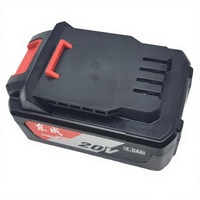 Chargeur de batterie au lithium Dong Cheng 20V 4.0Ah pour perceuse avec matériau diamanté, personnalisable OEM, garantie 3 ans, AC 240V, tige ronde