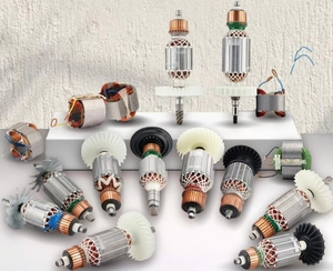 Kit de pièces de rechange pour outils électriques <span class=keywords><strong>AEG</strong></span> MA2001, armatures/Rotor, <span class=keywords><strong>meuleuse</strong></span> d'angle - Product Image 4