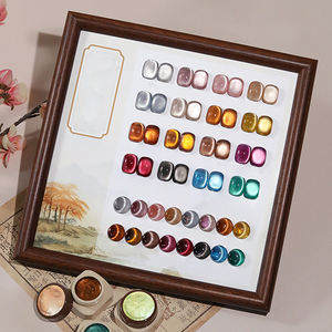 AILANUO Esmalte de Gel Magnético de 16 Colores con Purpurina Efecto Ojo de Gato (OEM/ODM Esmalte de Gel para Uñas Efecto Ojo de Gato) No Tóxico Ecológico para Arte de Uñas - Product Image 3