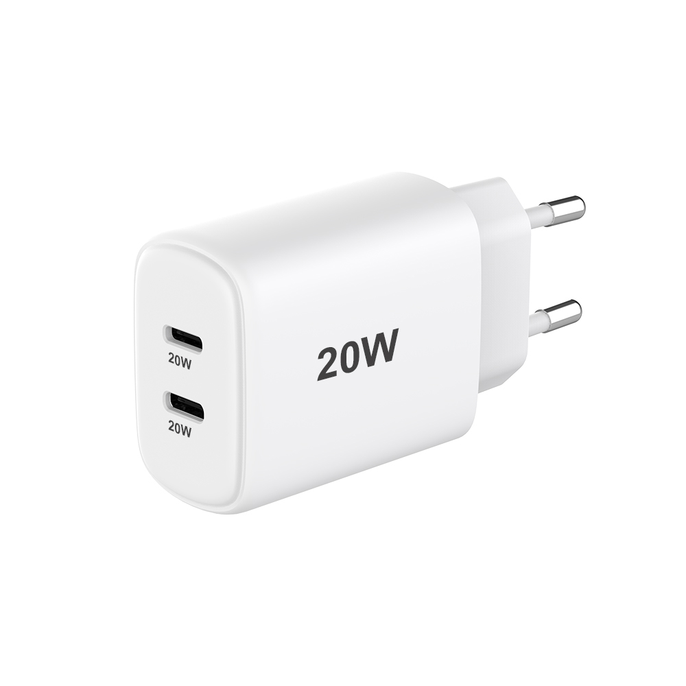 20W 2C White Black