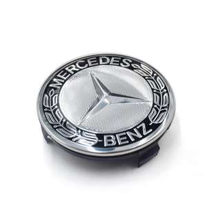 Huajun Precision Manufacturing <span class=keywords><strong>Mercedes</strong></span>-Benz Enjoliveurs <span class=keywords><strong>de</strong></span> moyeu <span class=keywords><strong>de</strong></span> <span class=keywords><strong>roue</strong></span> Classe C/Classe E/Classe S/GLC Finition chromée Badge en plastique Universel - Product Image 6