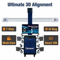 Máquina de Alineación de Cuatro Ruedas para Automóviles 3D con Pantalla Única, Soporte de IA con Base de Conocimientos en Varios Idiomas y Guía Eléctrica