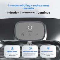 Fontaine à eau intelligente sans fil pour animaux de compagnie, grande capacité 4L, en acier inoxydable et plastique, étanche, avec fenêtre de visualisation et distribution automatique d'eau