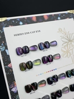 Nouveauté - Échantillon Gratuit - Gel UV pour Ongles Effet Œil de Chat Magique 9D Double Face Sans HEMA - Pour Salon de Manucure et DIY